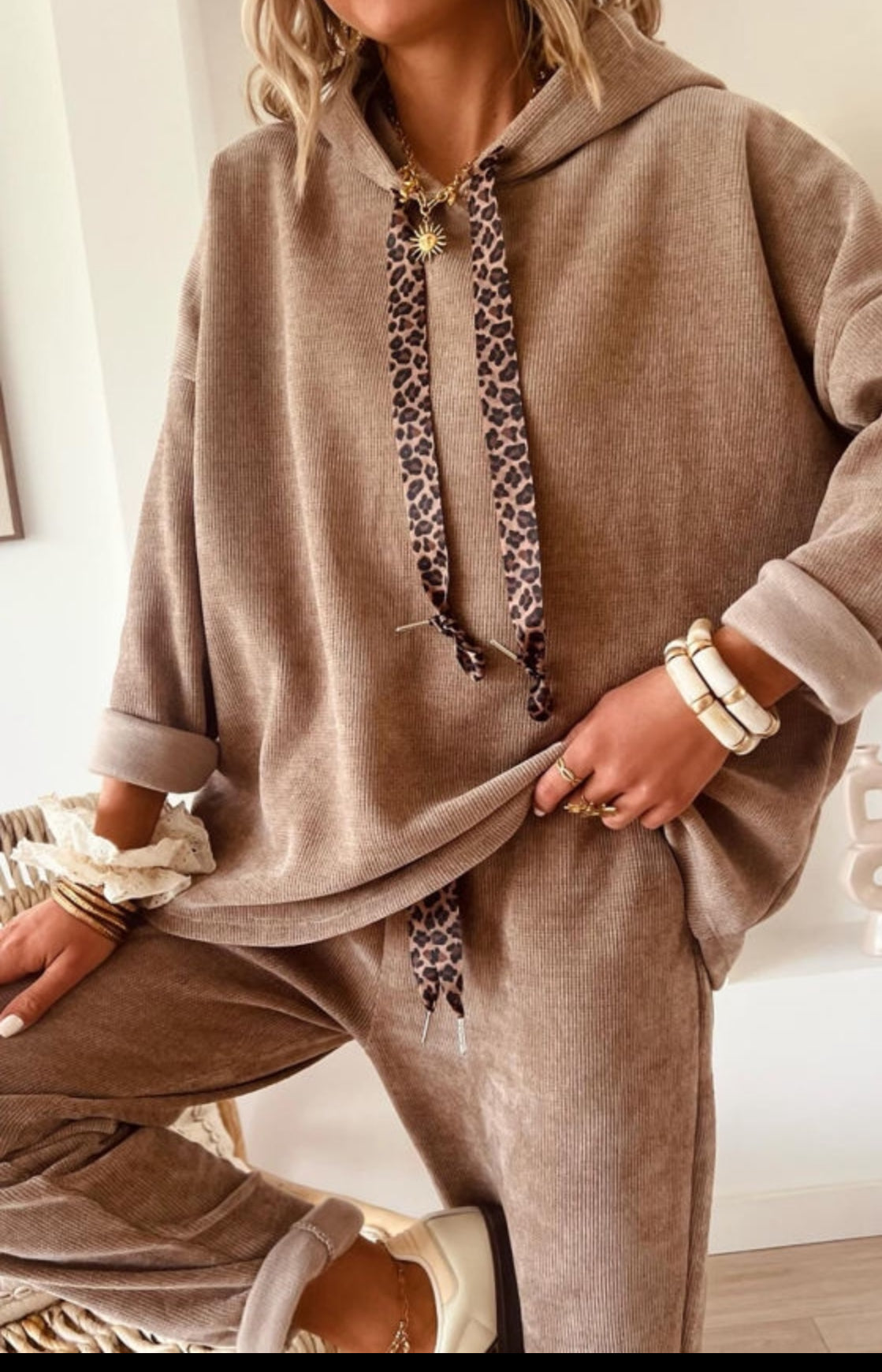 Khaki Corded Set