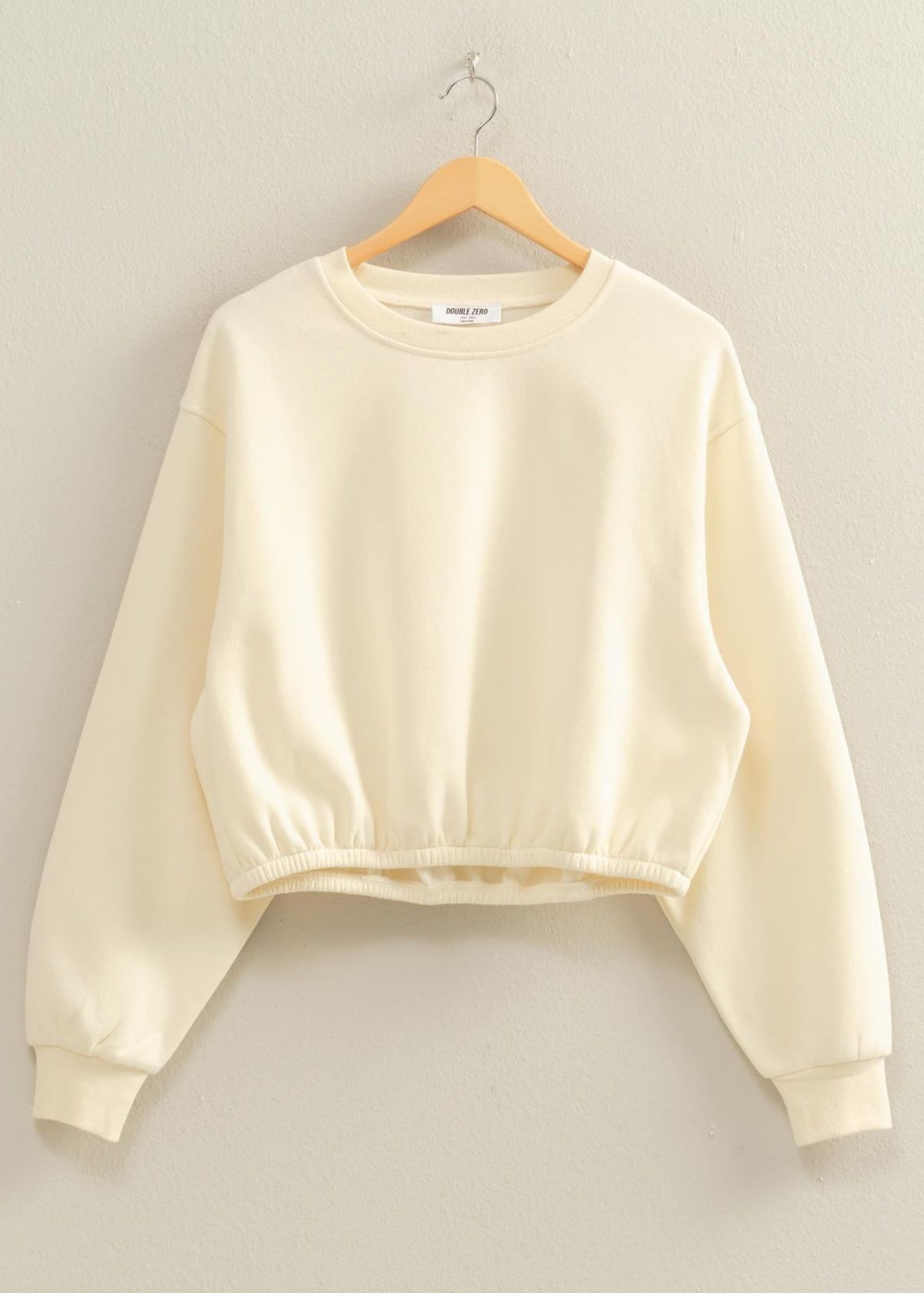 Cream Crew Sweatshirt