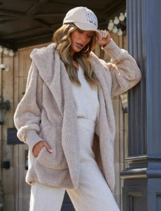 Fav Seasonal Cardigan - Taupe