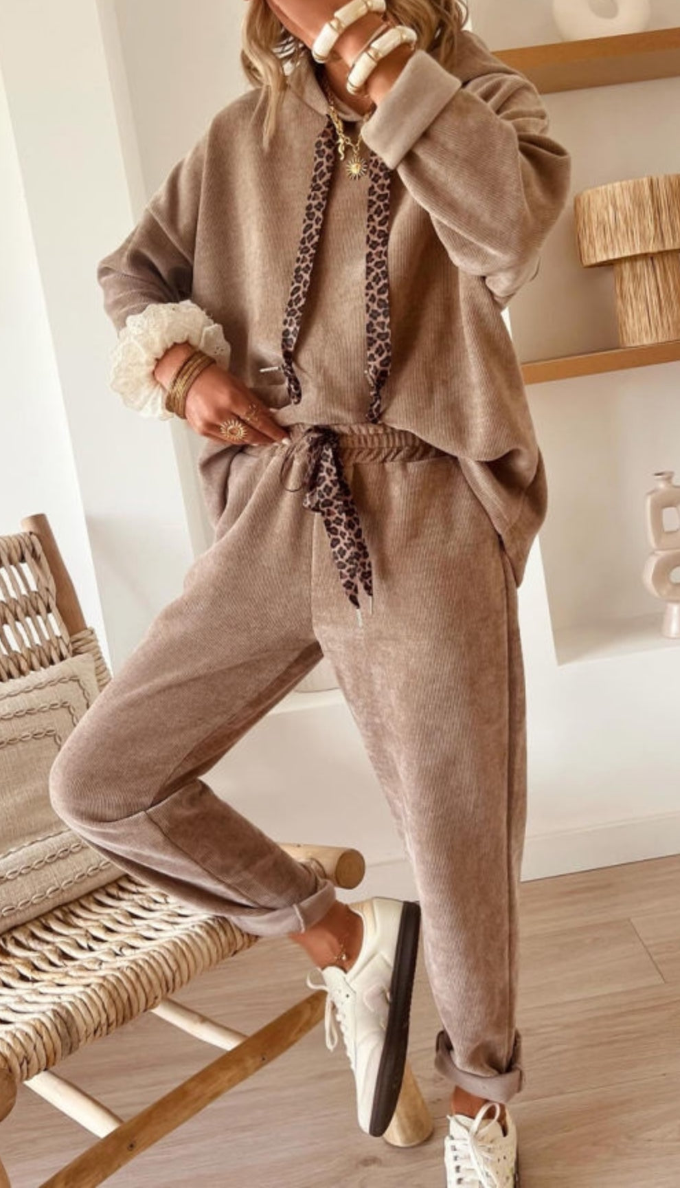 Khaki Corded Set