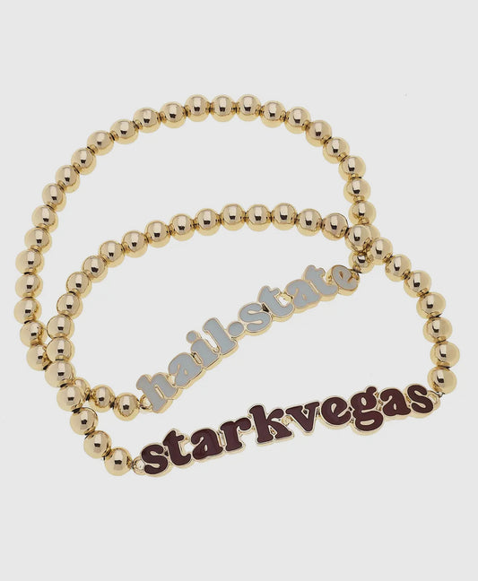 Pre-Order Game Day Canvas Style Bracelet Sets