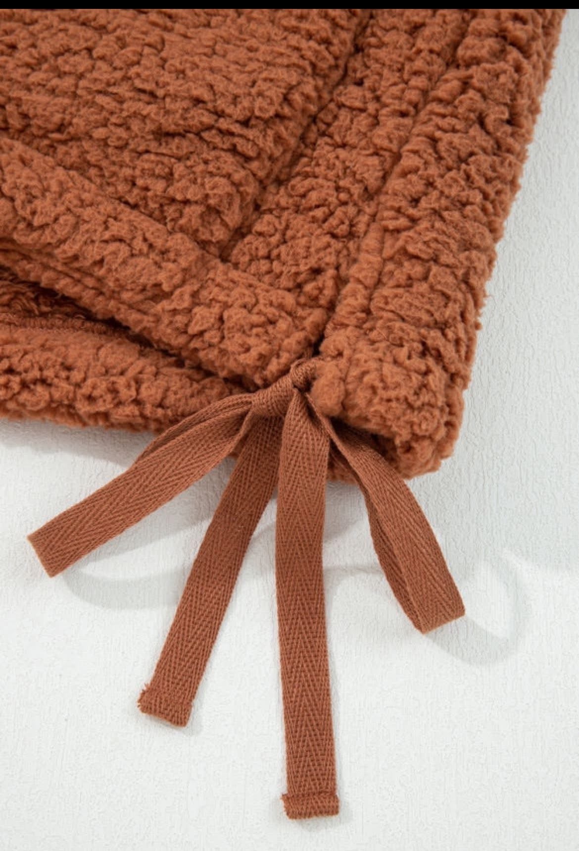 Sherpa Vest - Cinnamon